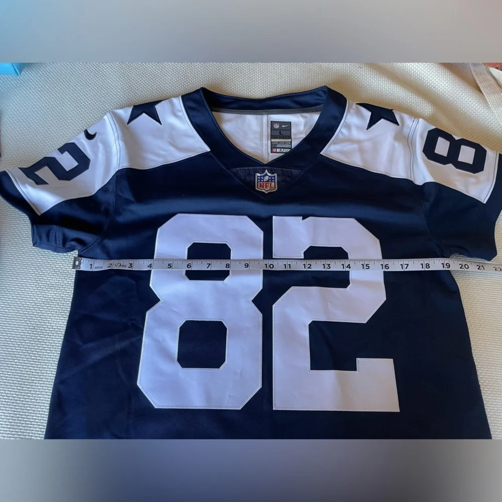 💥SALE💥 Dallas Cowboys Jersey Youth Large Witten # 82 NFL Nike - Picture 3 of 7